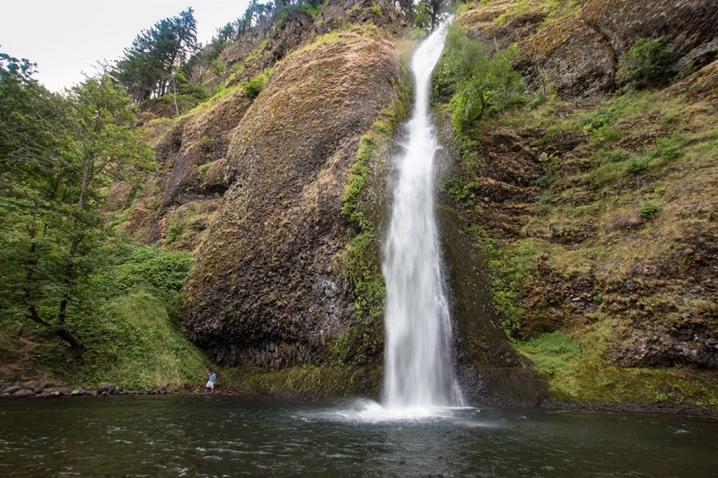 آبشارهای هوشویی (Horsetail Falls) - ایالات متحده آمریکا