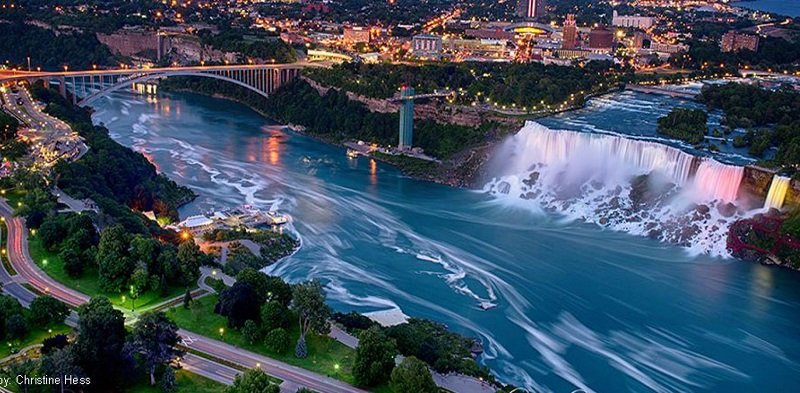  آبشار نیاگارا (Niagara Falls) - آمریکا و کانادا