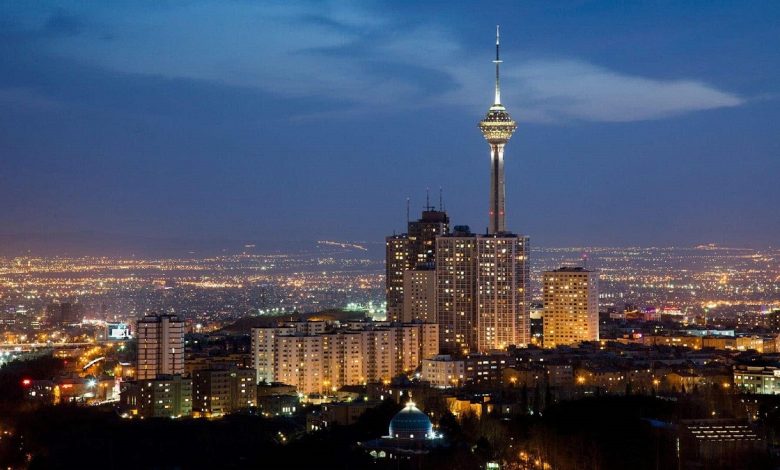 نورپردازی شبانه در شهرهای ایران